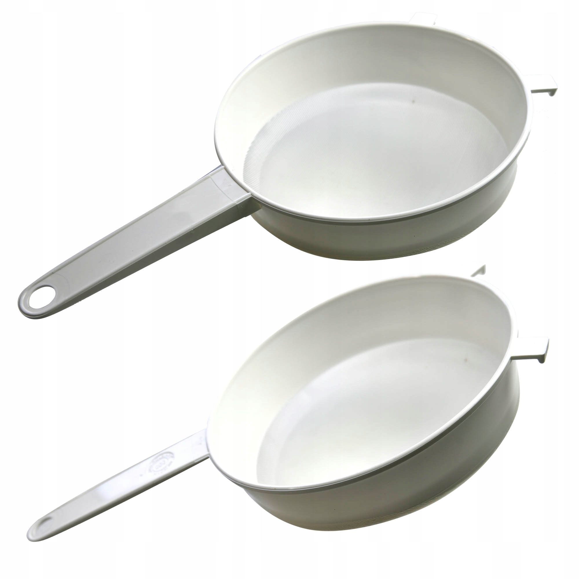 SITKO SITO PLASTIKOWE KUCHENNE CEDZAK gęste do filtracji fi200mm 20cm białe