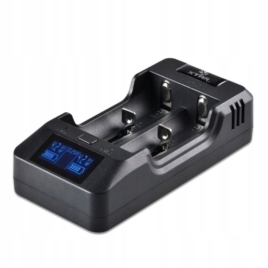 Xtar Procesorová nabíječka Li-ION VP2 s LCD a funkcí powerbanky 1 Ks