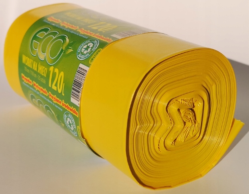 

Worki na śmieci 120 l Eco LD 25 szt