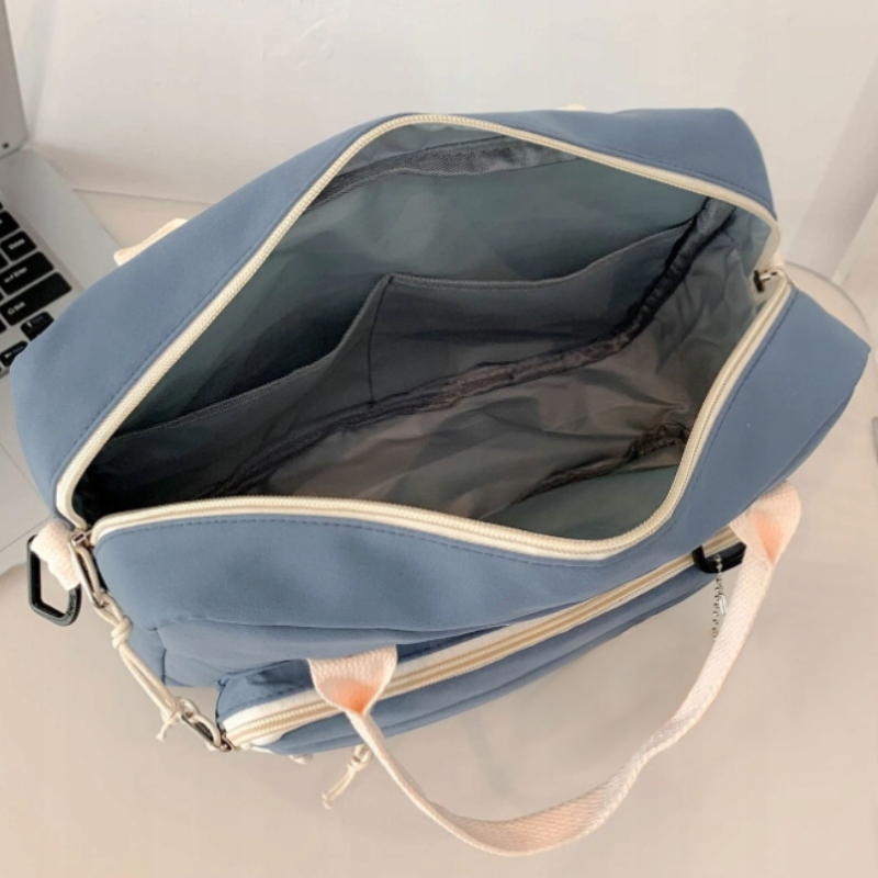 TOREBKA DAMSKA SPORTOWA MŁODZIEŻOWA PLECAK MIEJSKI Materiał dominujący poliester