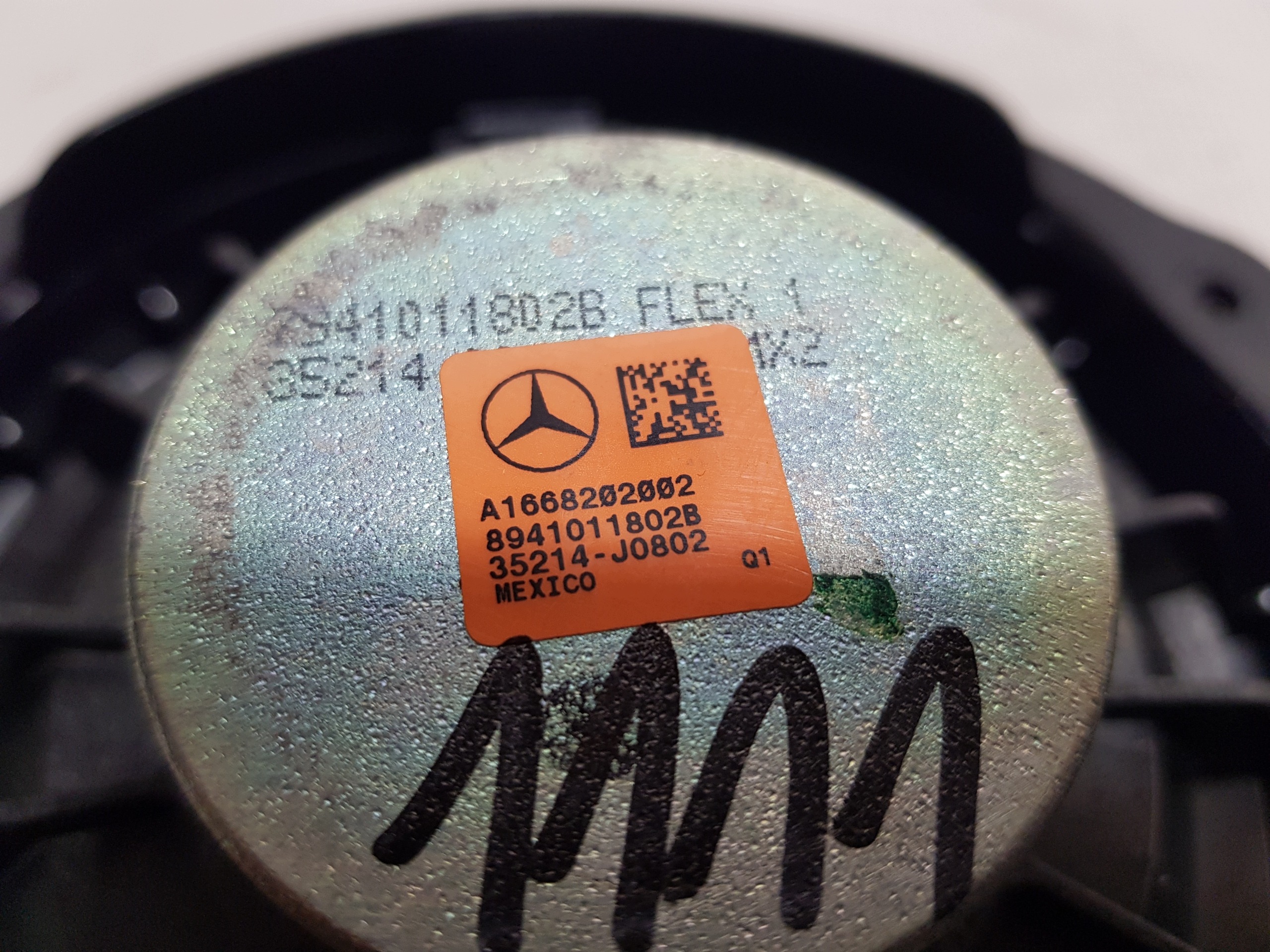 MERCEDES GL X166 speaker door front HARMAN KARDON a1668202002
