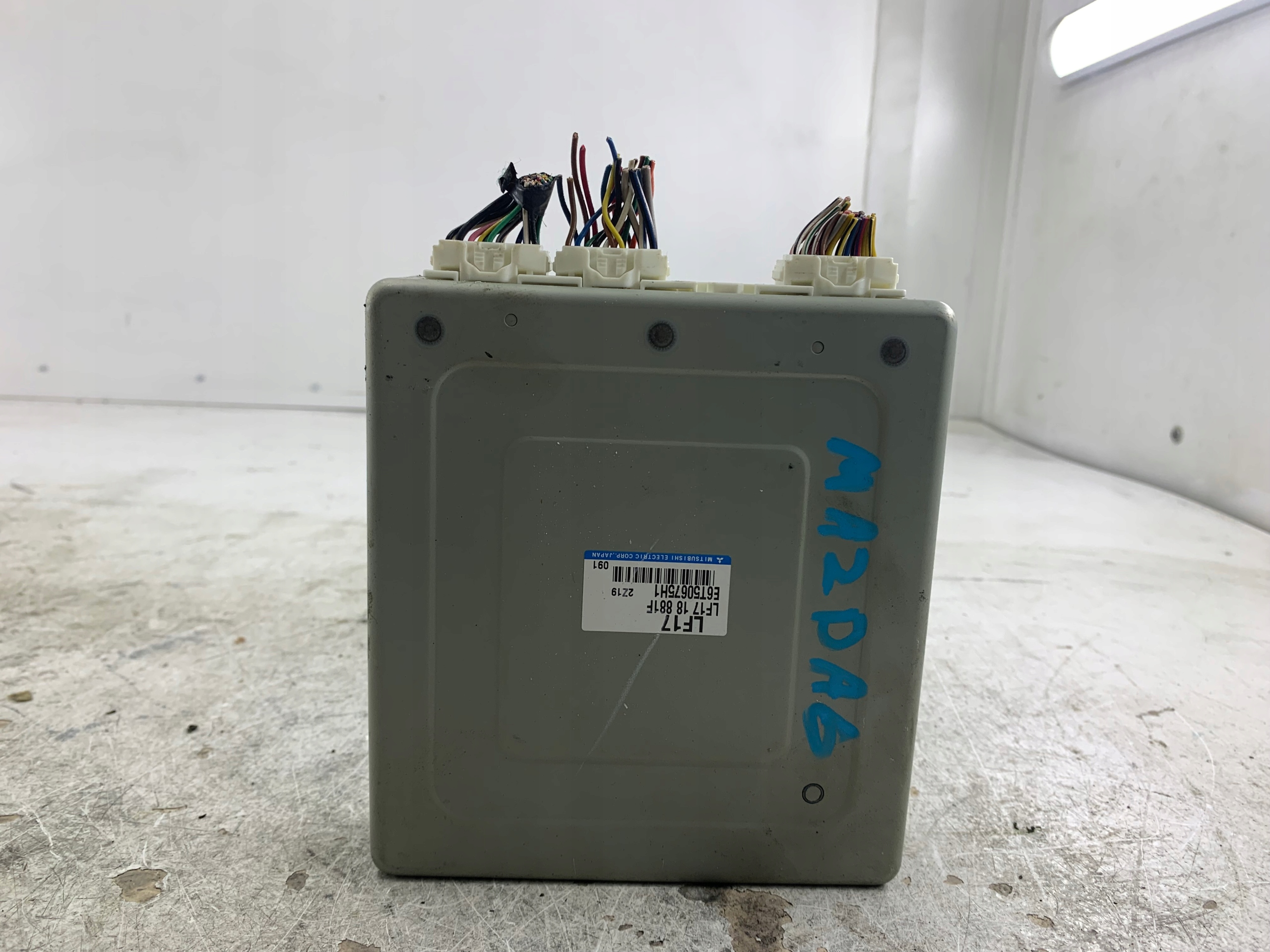 MAZDA 6 GG 1.8 control unit of the engine E6T50675H1
