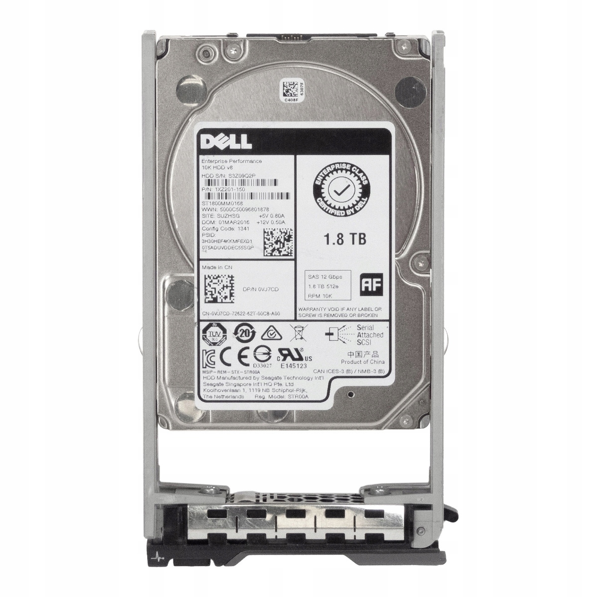Dell 0VJ7CD 1.8TB 10K 128MB SAS-3 2.5'' ST1800MM0168