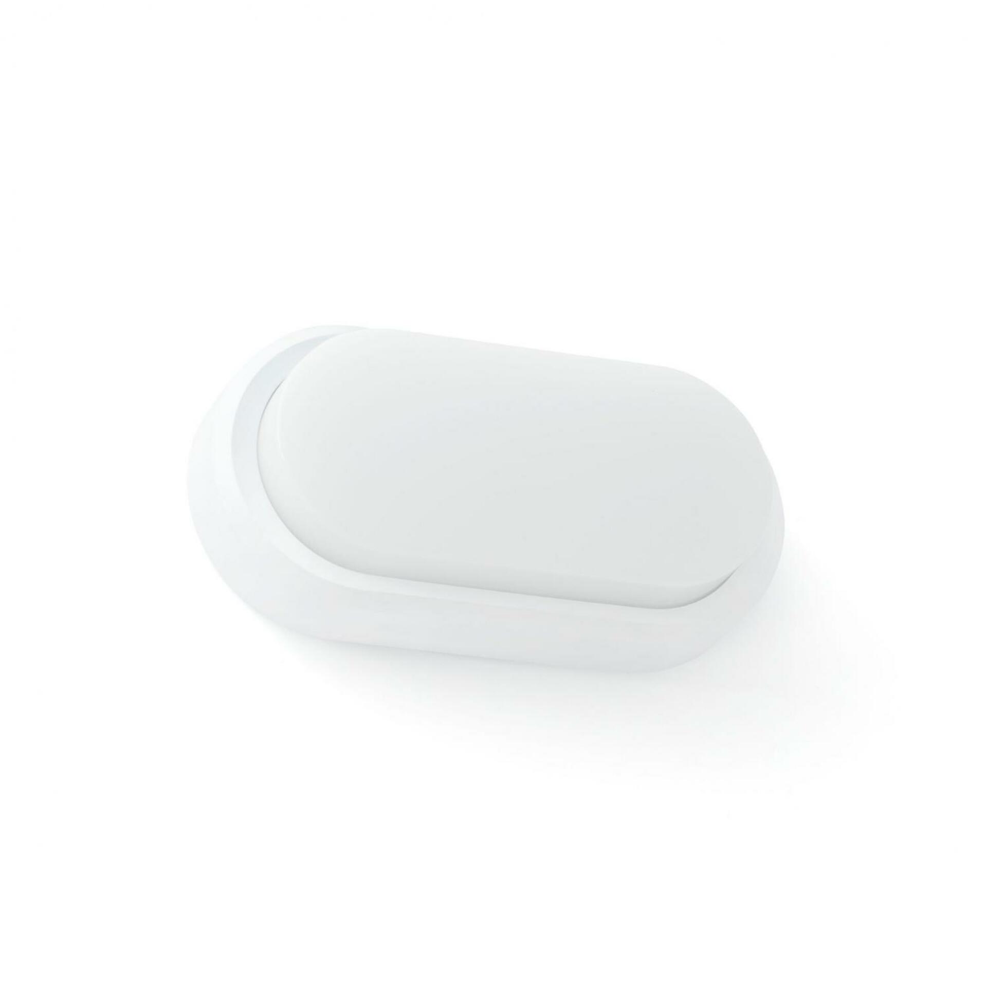 Faro Fred 200 biela Led nástenná lampa IP65 IK10, 7W, 3000K, 200x100mm