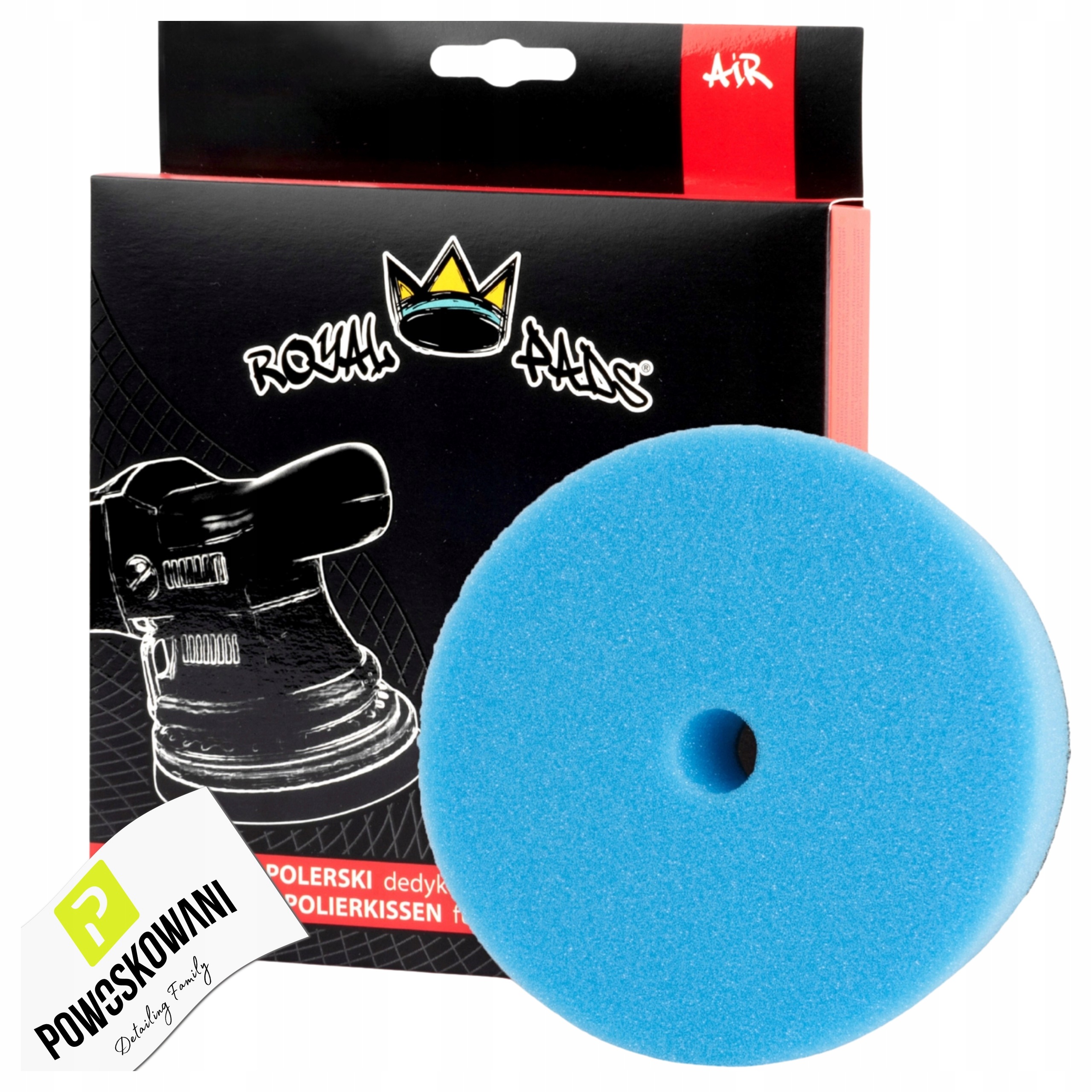 Royal Pads Air Heavy Cut Pad 150 mm Pad Polerski Mocno Tnący Dual Action