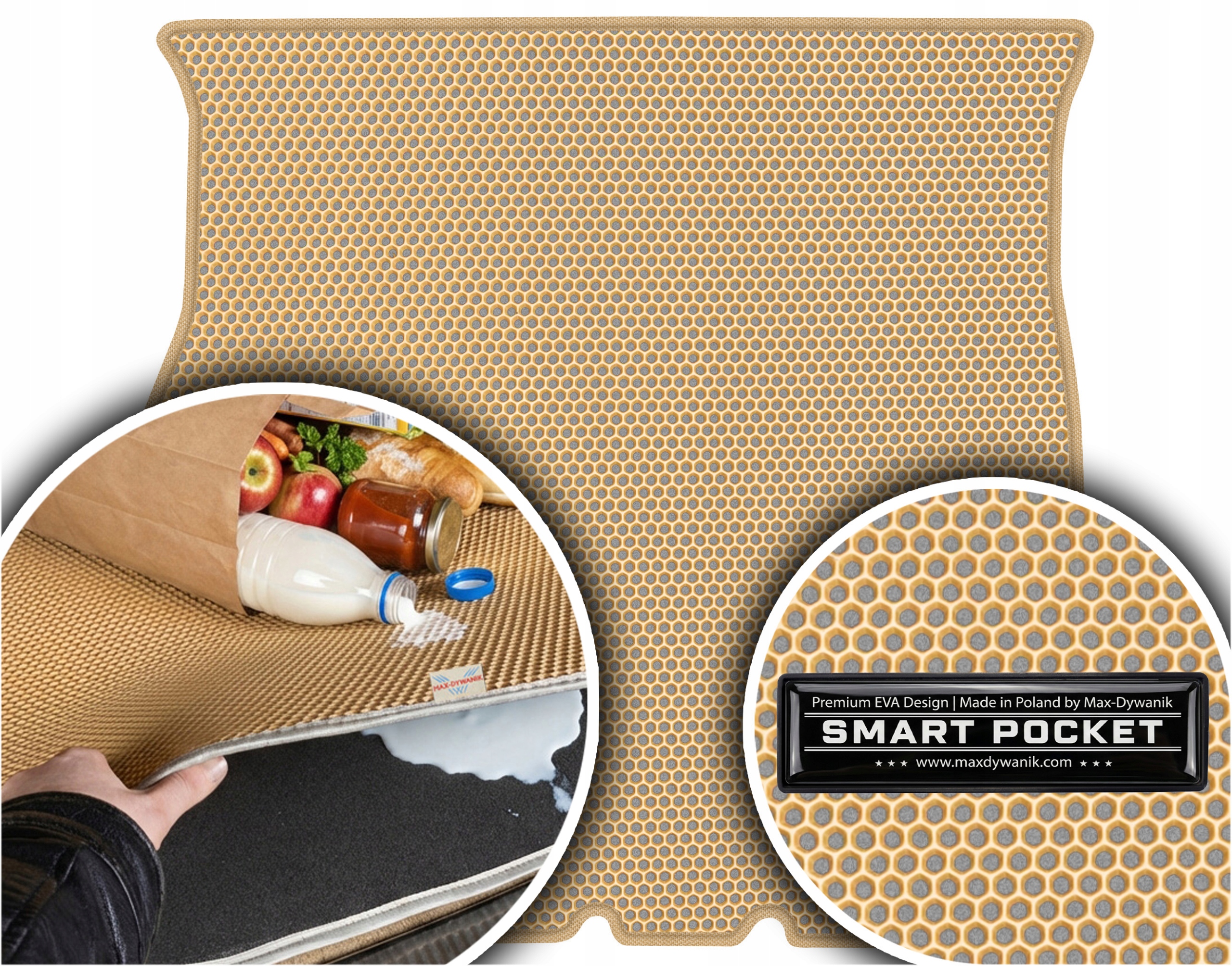 Peugeot 305 1977-1988 Vložka do batožinového priestoru Eva Smart Pocket Béžová