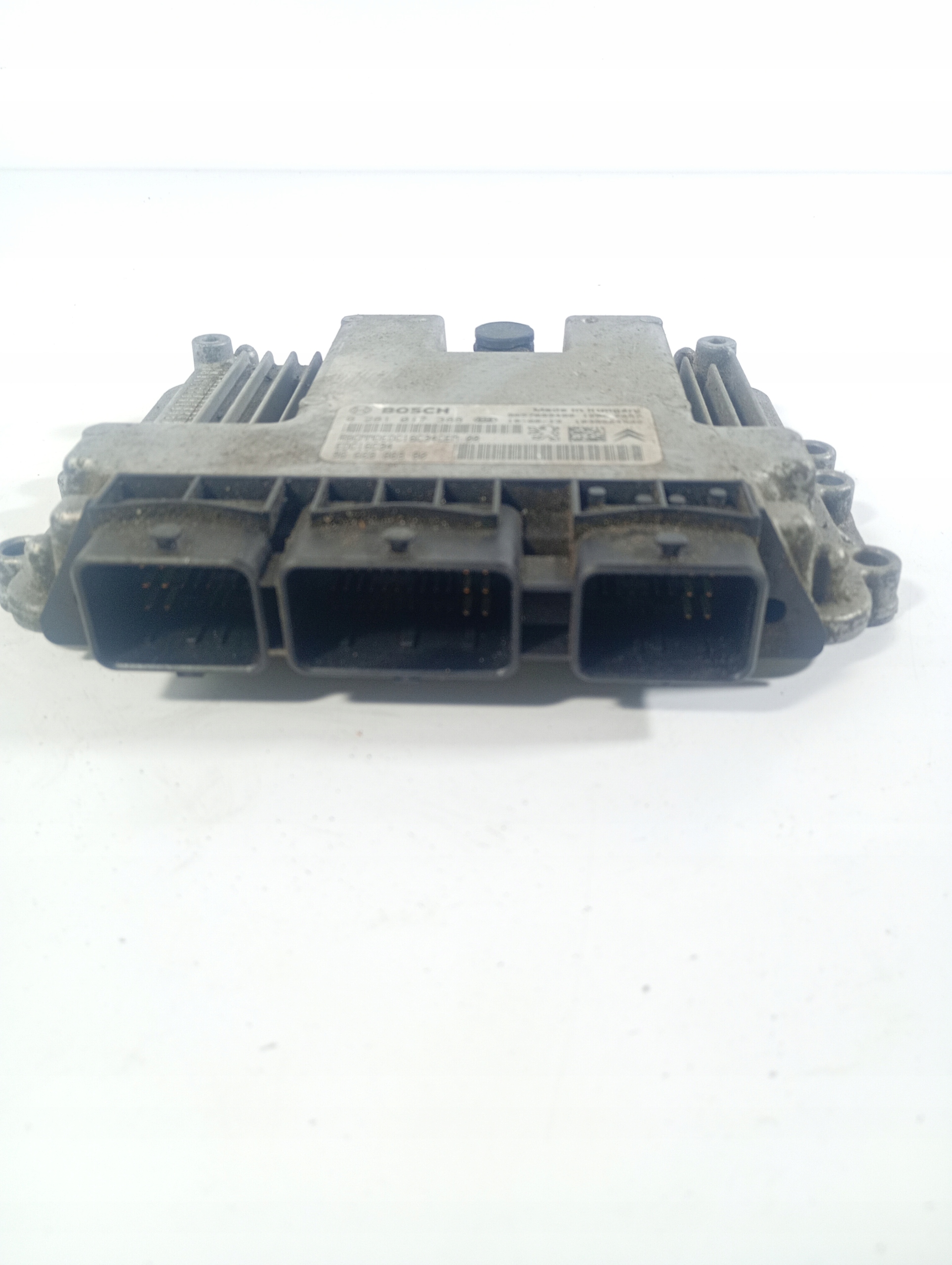 Peugeot 207 07-13 computer control unit of the engine OE 9666986880