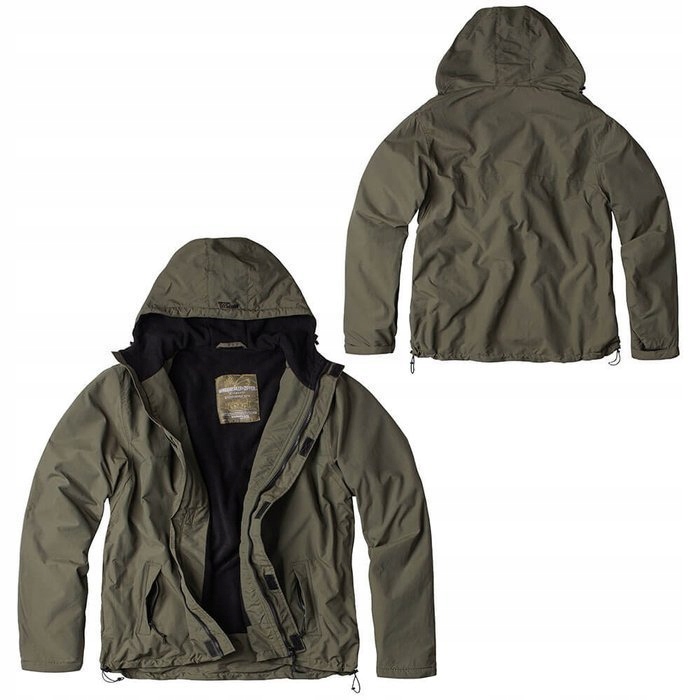 

Kurtka Nylonowa Zipper Windbreaker Surplus Olive L