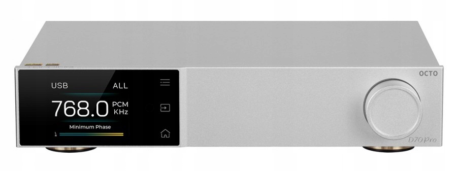 Topping D70 Pro Octo (Srebrny) -DAC | 8x CS43198 | aptX-Adaptative | DSD512