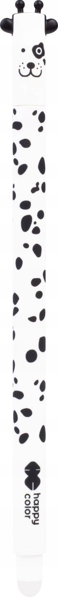 Długopis niebieski Happy Color WYMAZYWALNY BLACKWHITE zwierzęta
