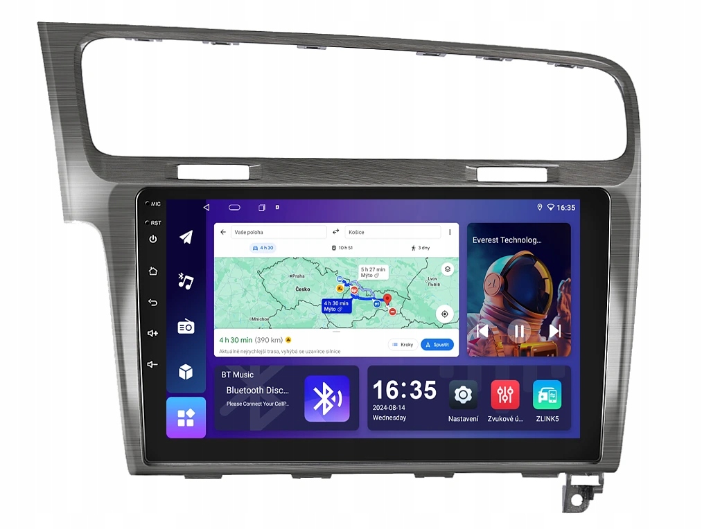 Isudar 2DIN autorádio T68B-IEV11 Android, Volkswagen Golf VII
