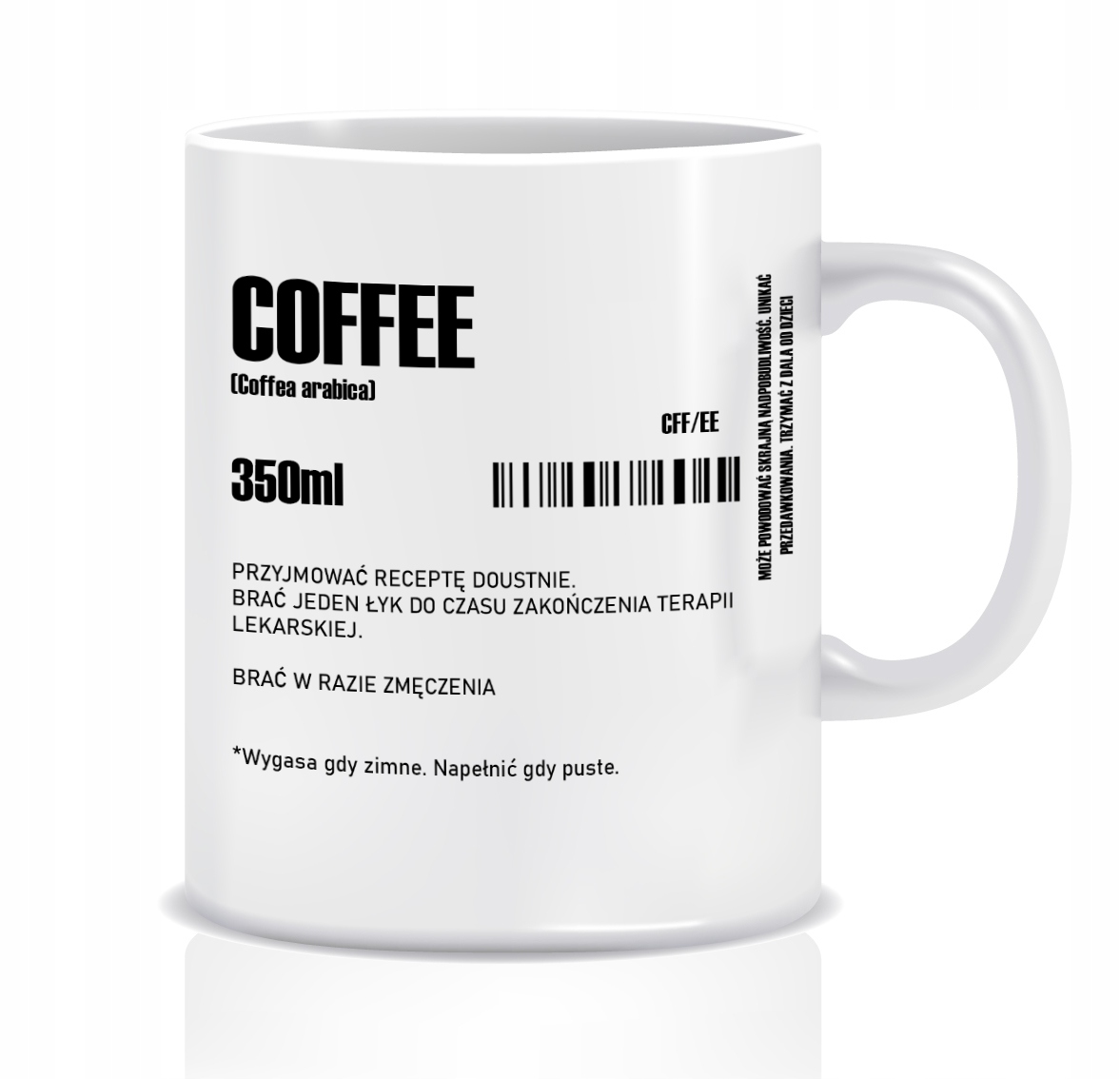 

Dla Farmaceuty Kubek Recepta Coffee