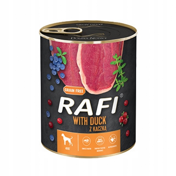 Levně Rafi paštika kachní borůvkami a brusinkami 800g