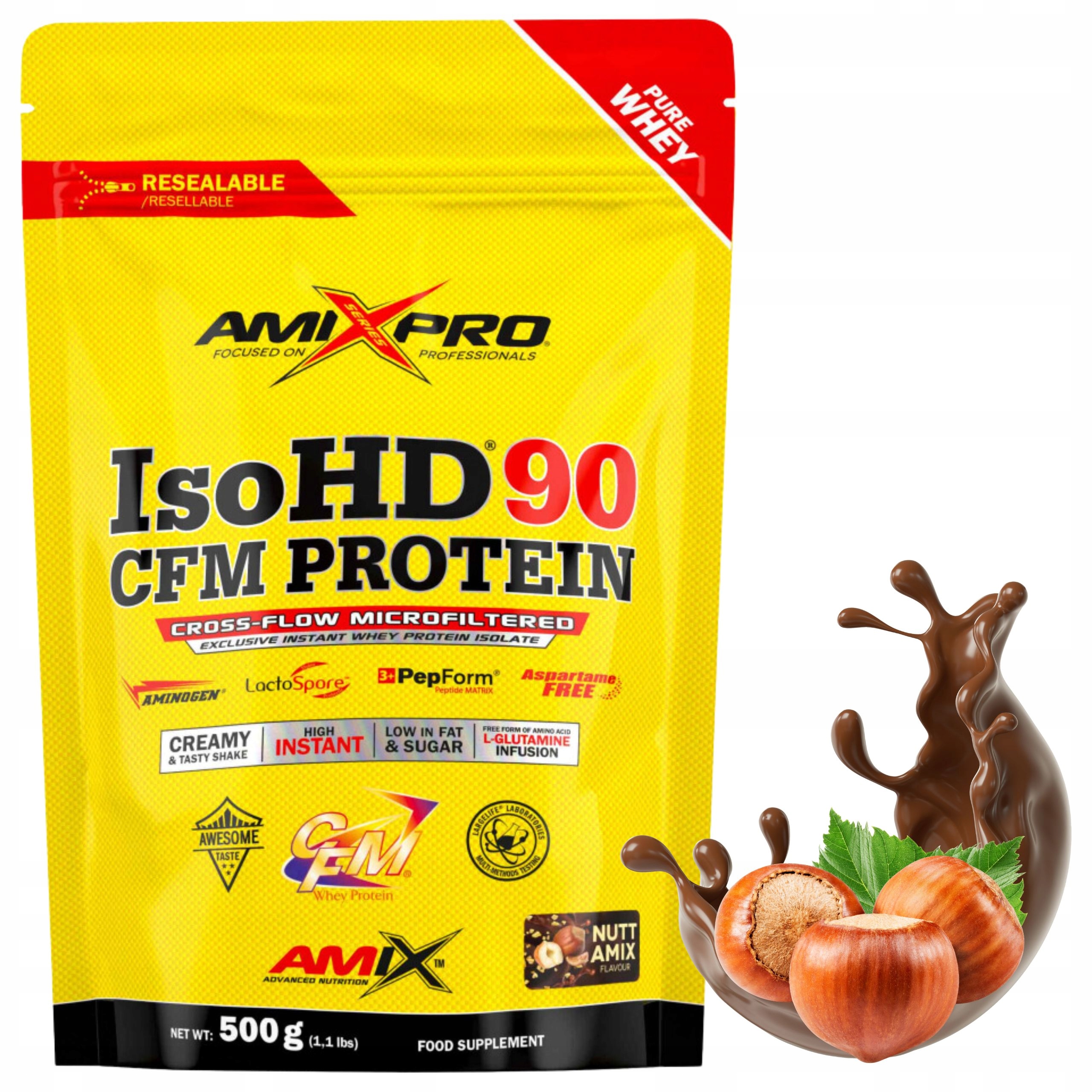 Protein V Prášku Keto bez cukru a sacharidů Syrovátkový izolát Wpi IsoHD