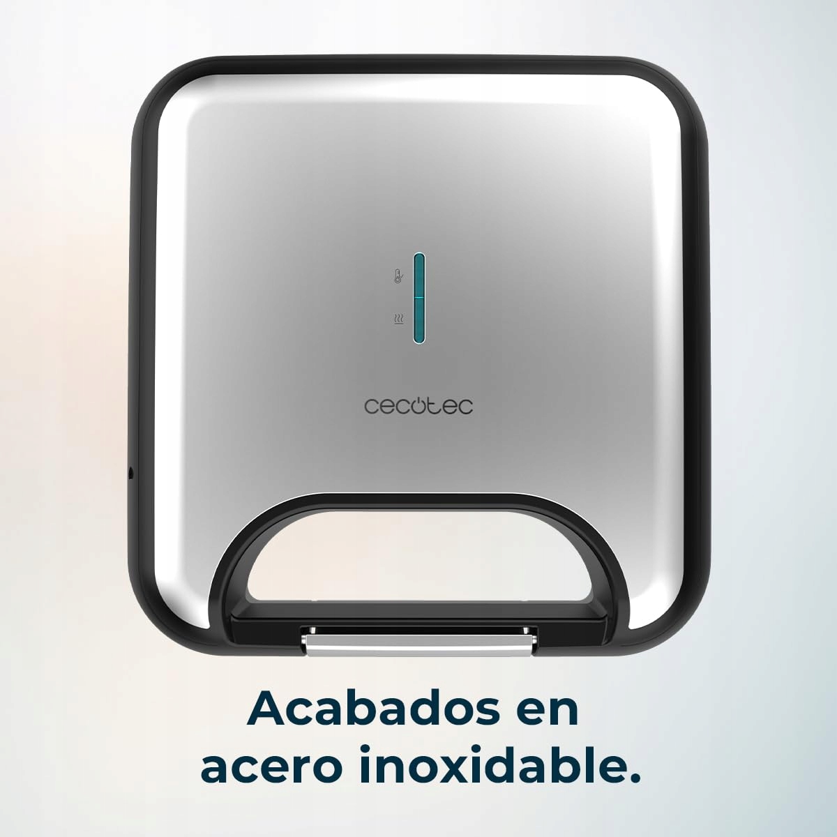 CECOTEC Rock'nToast 800W Sandwich Maker, Square RockStone Plates — miniatura 6