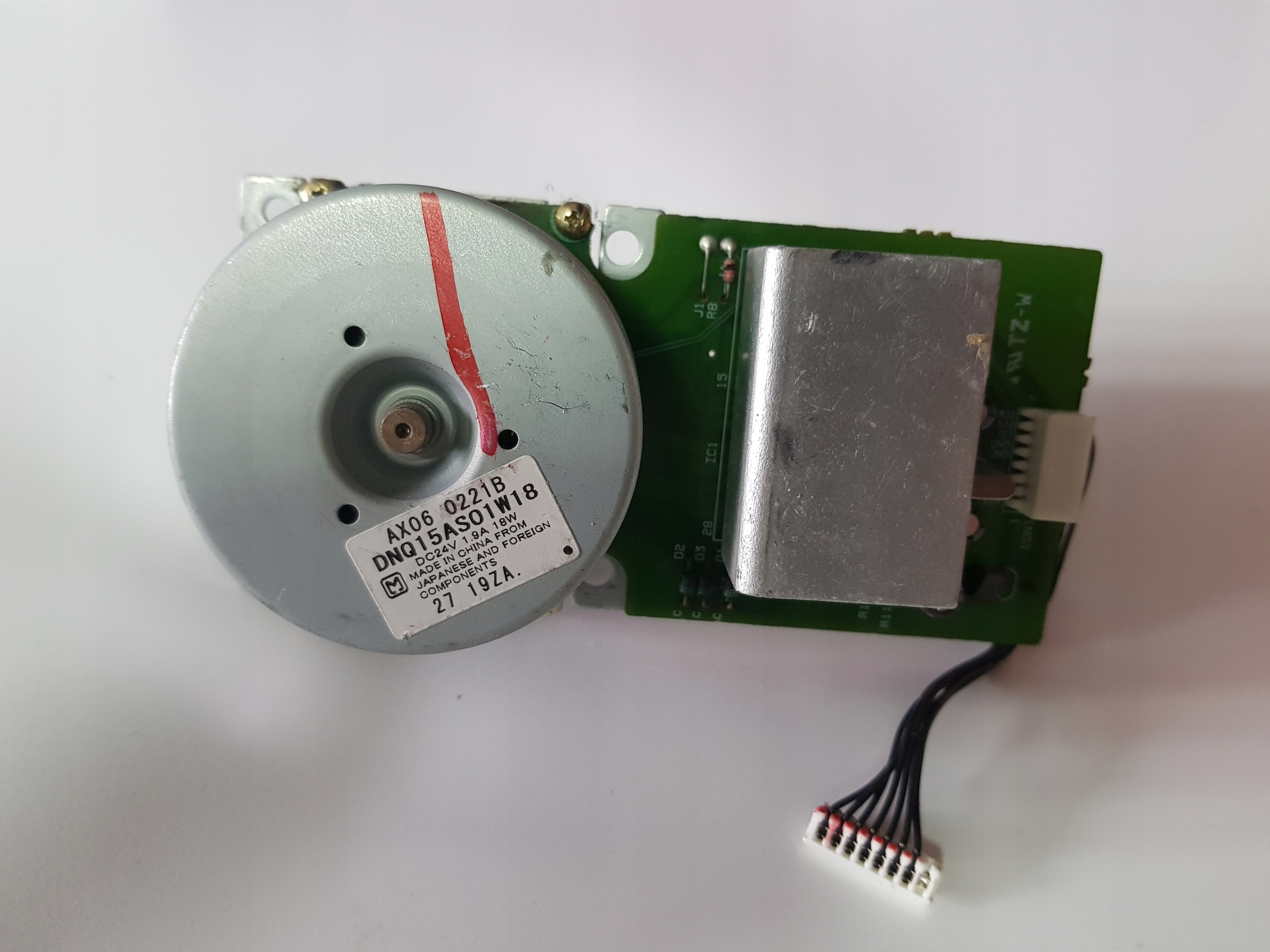 Silnik AX06 0221B DNQ15AS01W18 Lanier 5515