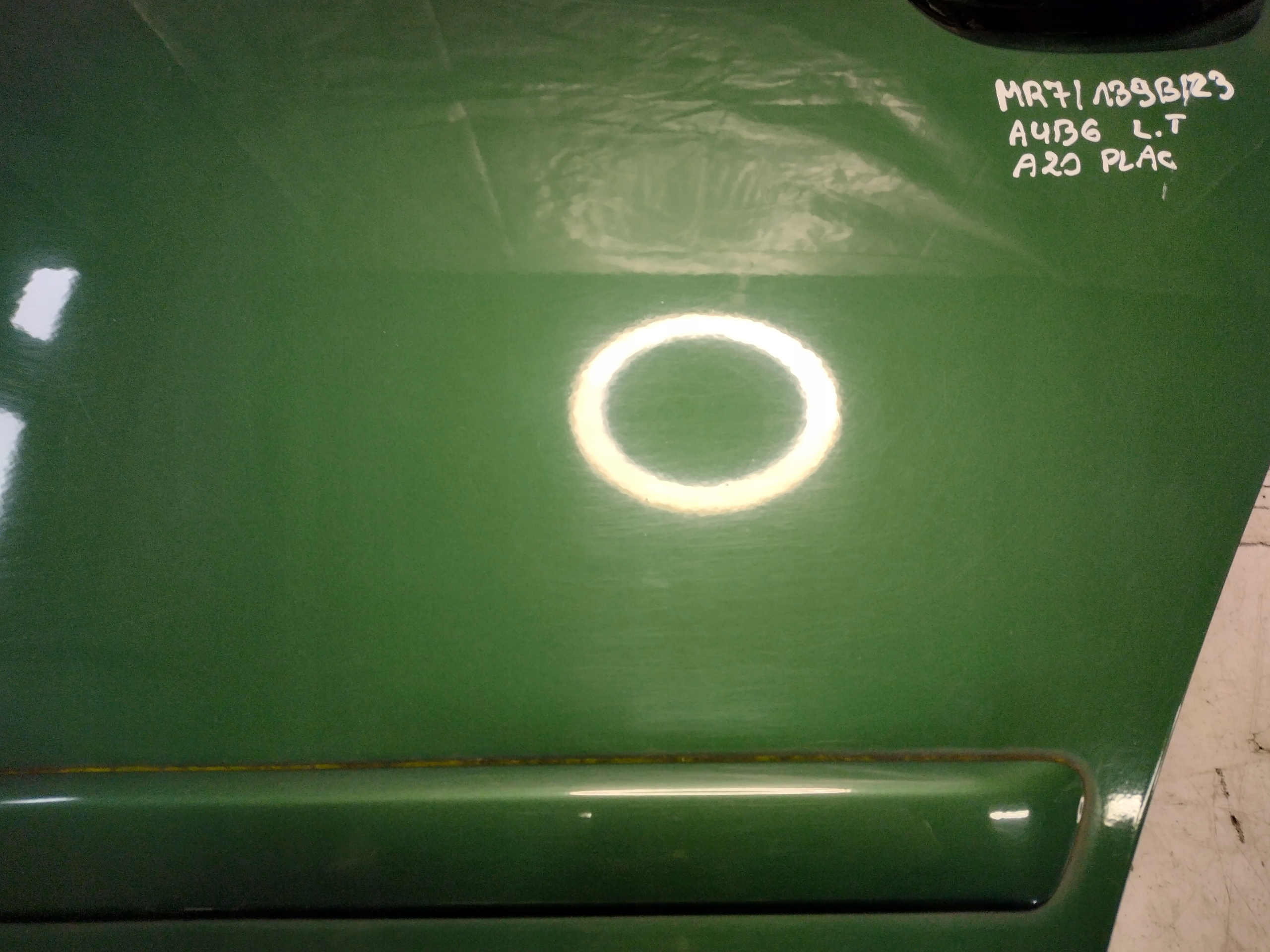 door left rear part Audi A4 B6 sedan K: LZ6R