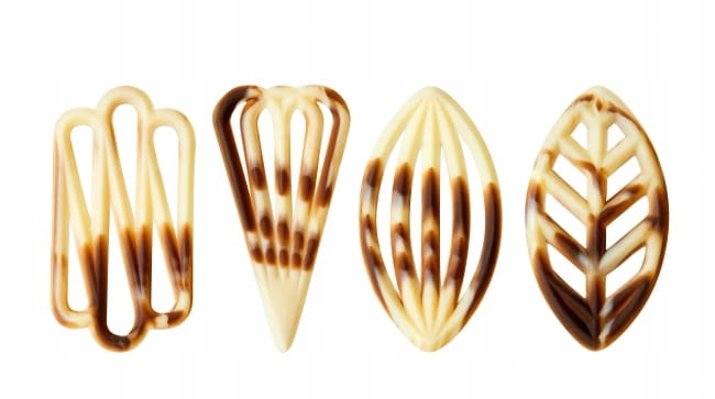 Special Marble ażurki czekoladowe dekoracje Barbara Decor 575szt