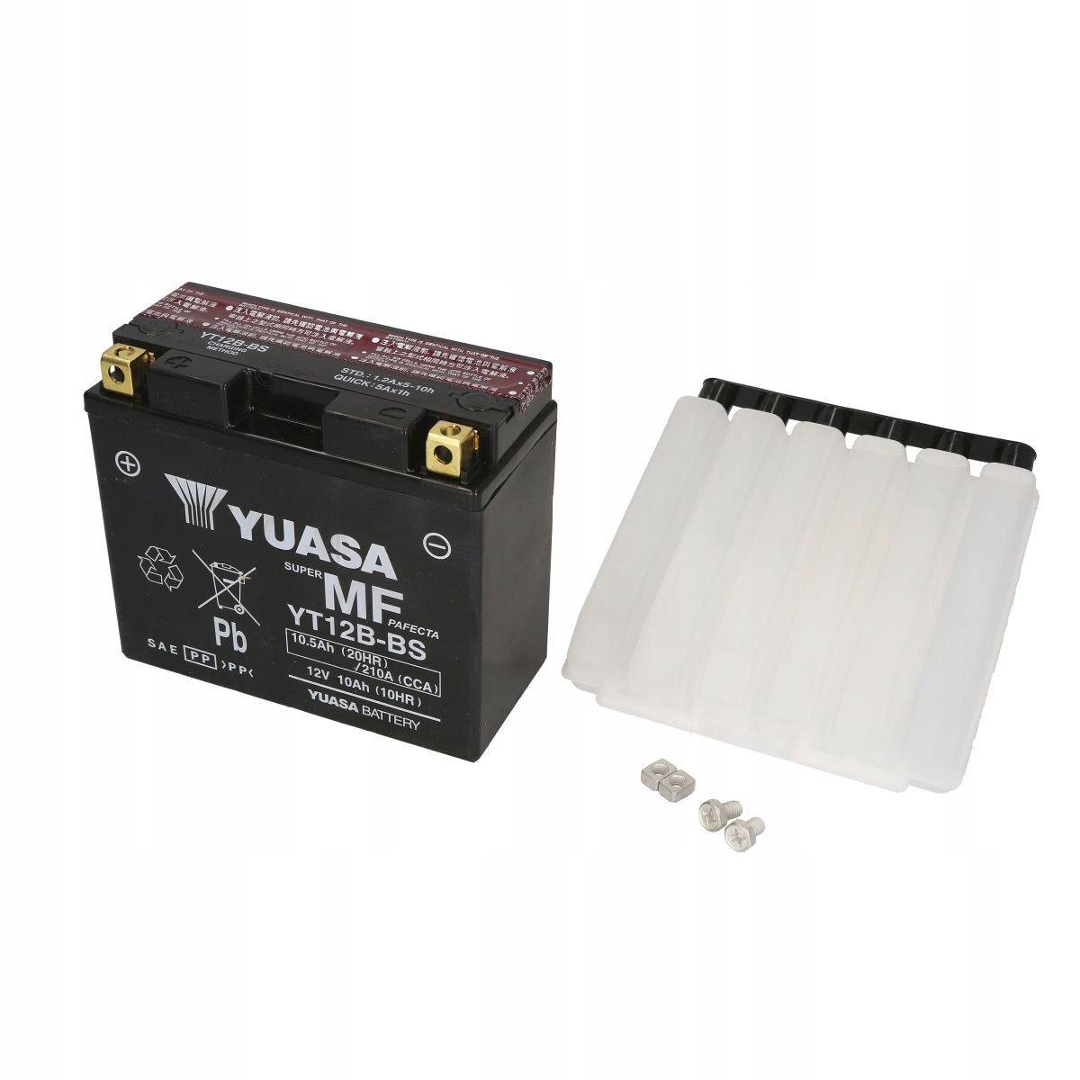 Akumulator YUASA 12V 10,5Ah 210A L+ YT12B-BS