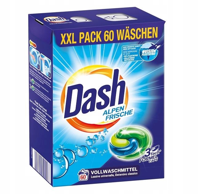 Levně Dash Kapsle Na Praní A'60 3V1 Univerzální