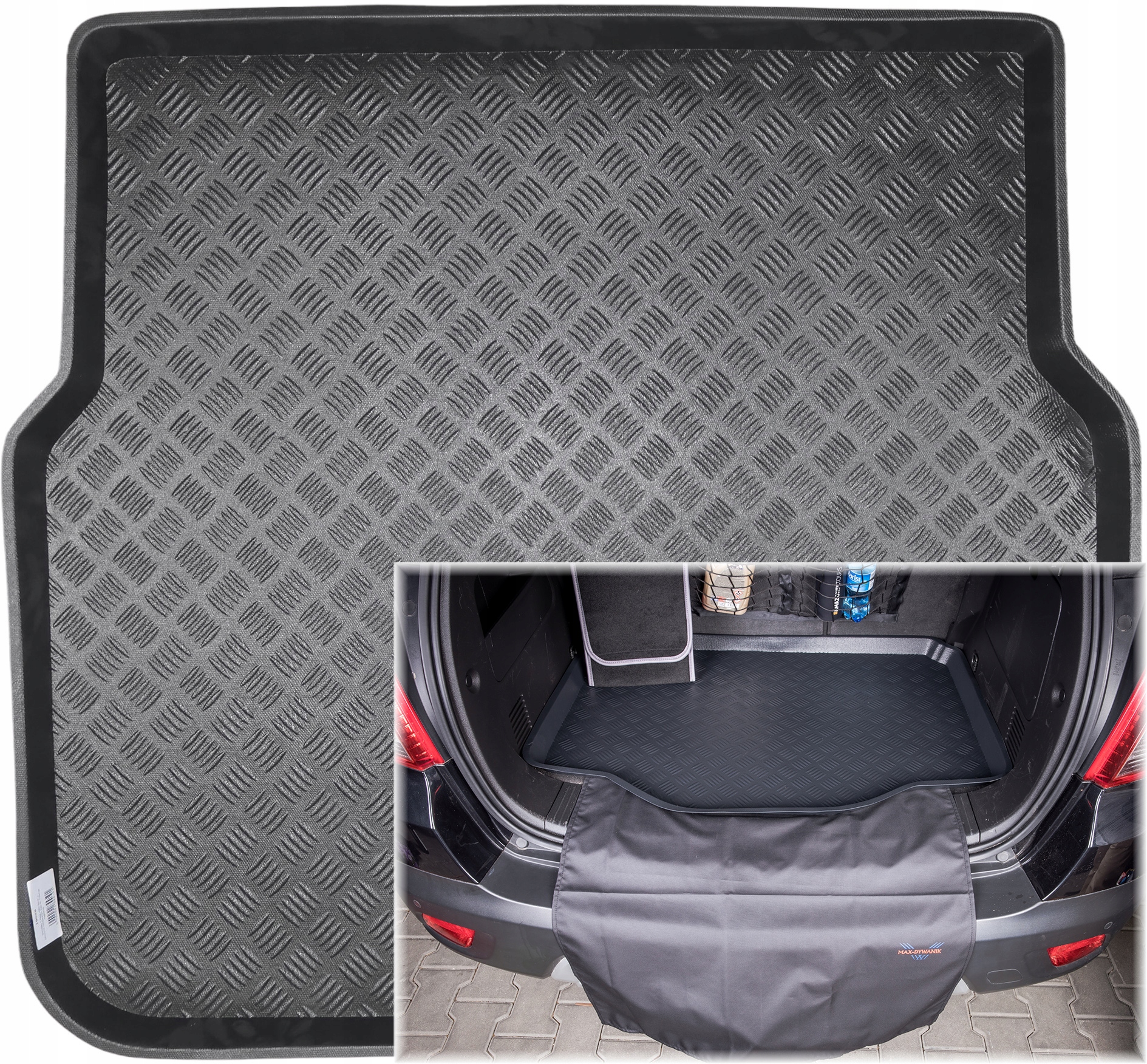 Mercedes C-Class W204 Kombi od roku 2008-2014, rohož kryt nárazníku