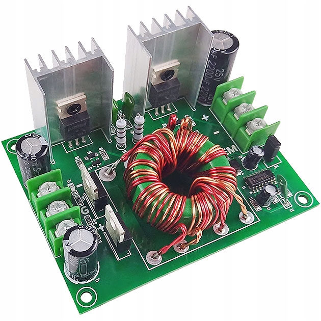 

Przetwornica napięcia symetrycznego + - 12V 150W