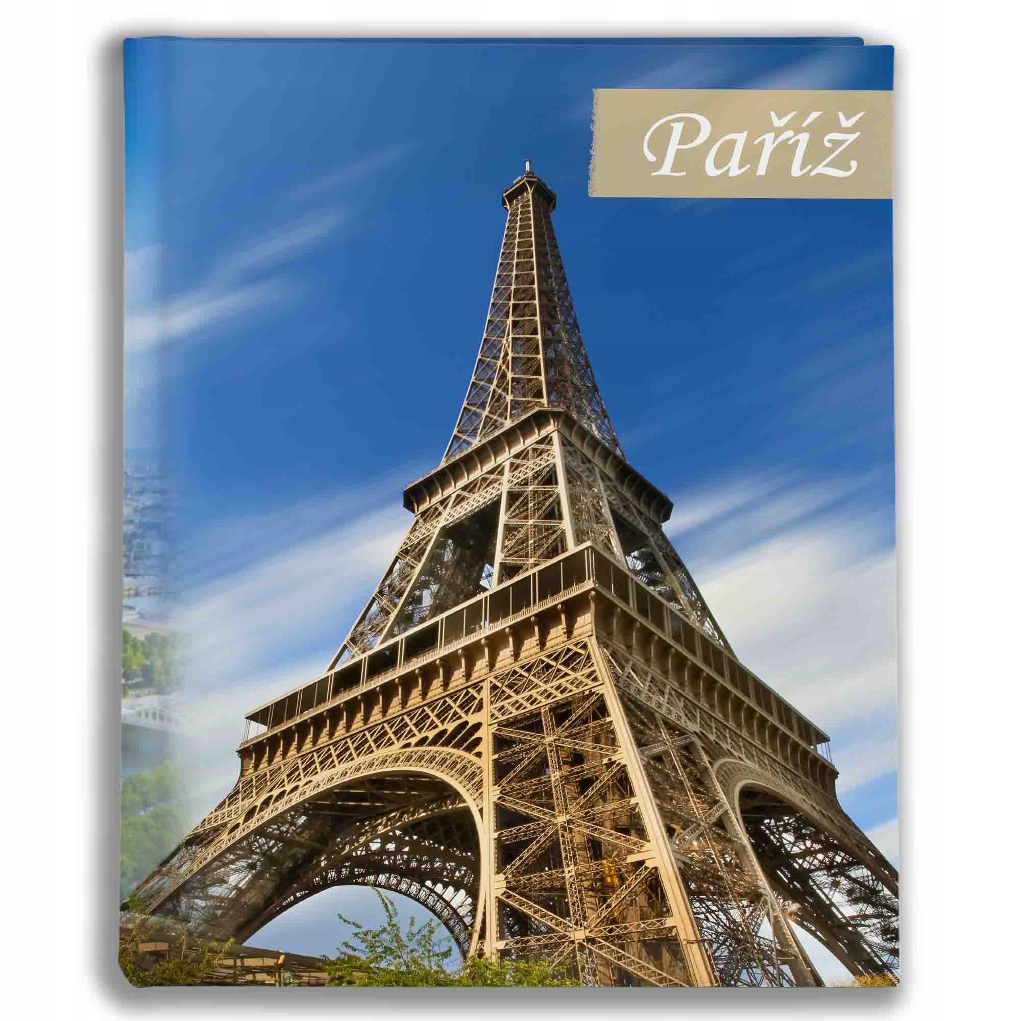 Tradiční album za 100 černých listů 19,5x26 Paříž 555(cz)
