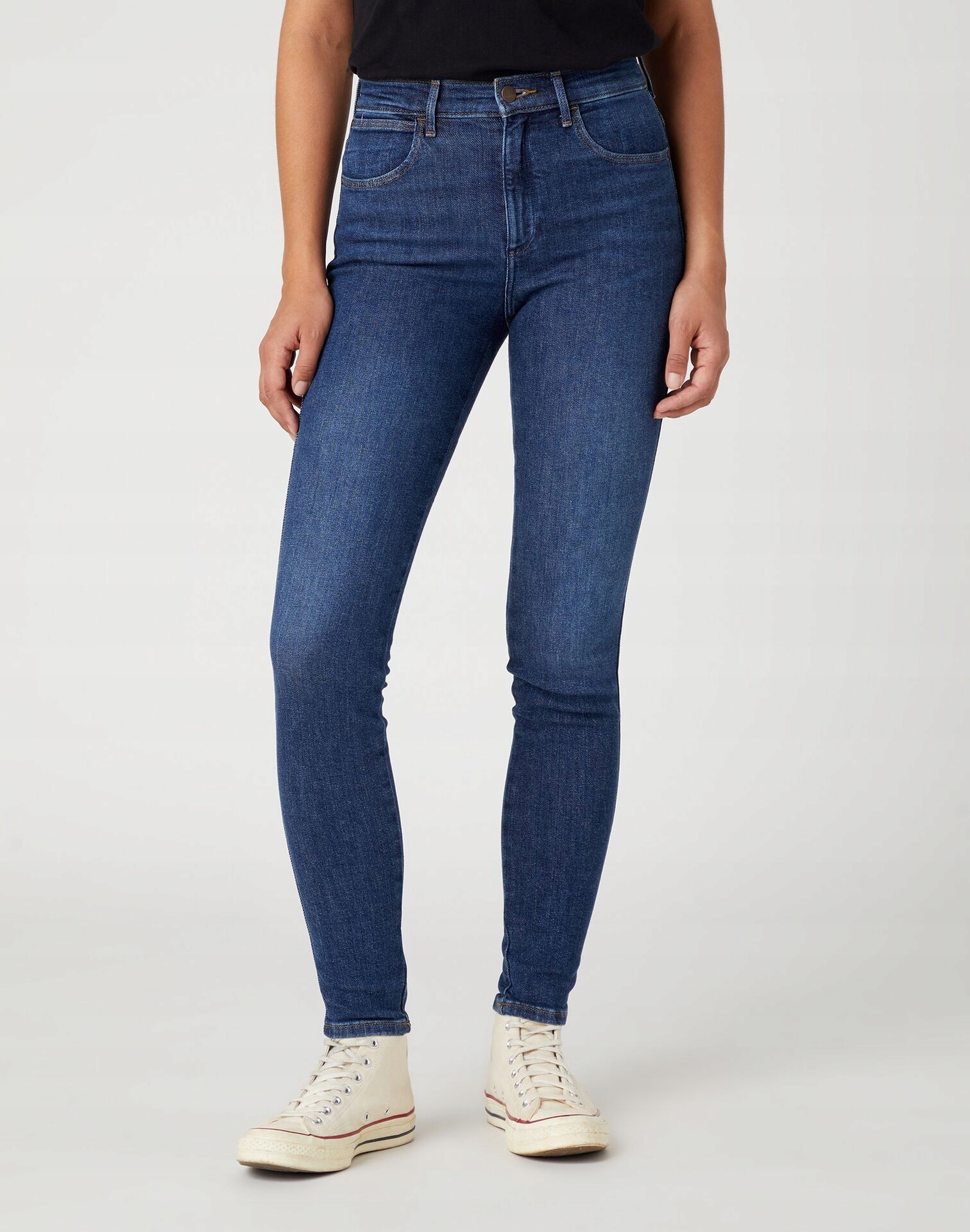 Wrangler High Rise Skinny Good News dámské úzké nohavice 26/30