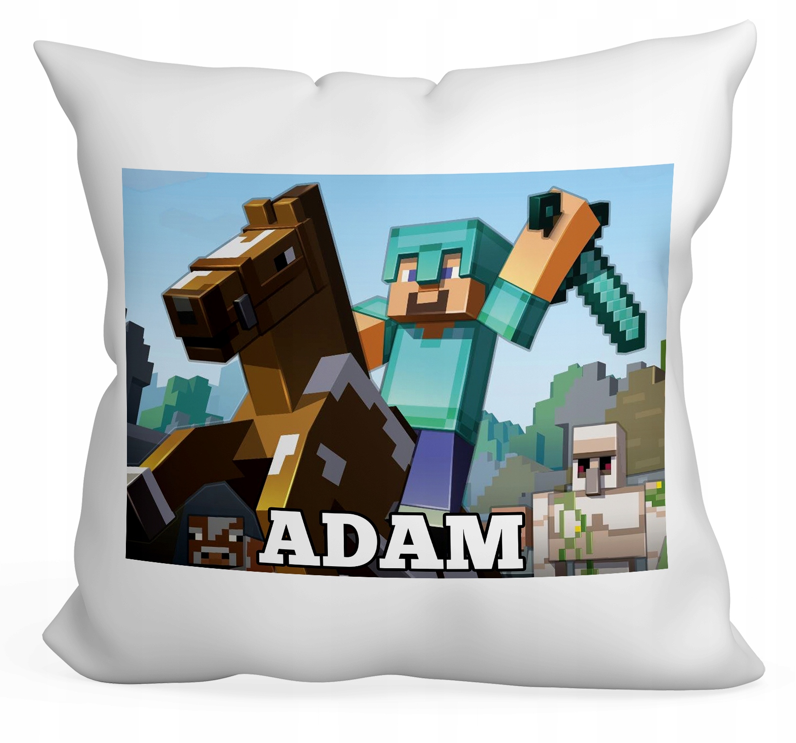 

Poduszka Minecraft Dziecko Upominek+imię