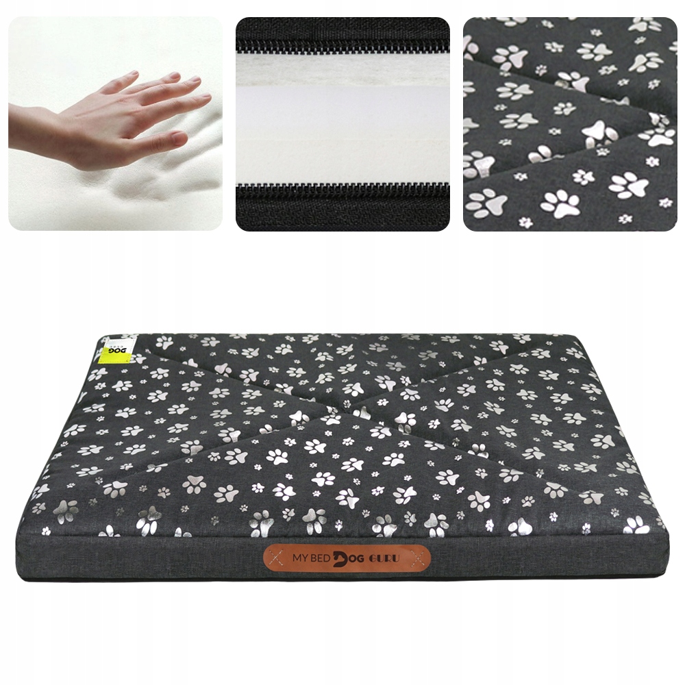 Levně Pelíšek Pro Psa Voděodolné Matrace XL 100x70x8 CM Se Zámkem