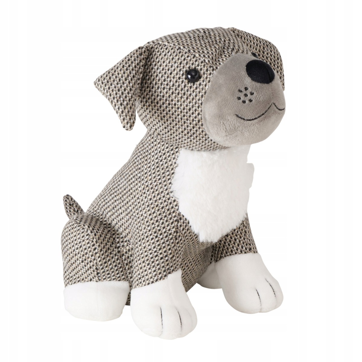 Dveřní zarážka Dog, 27 x 27, ve tvaru psa, šedá