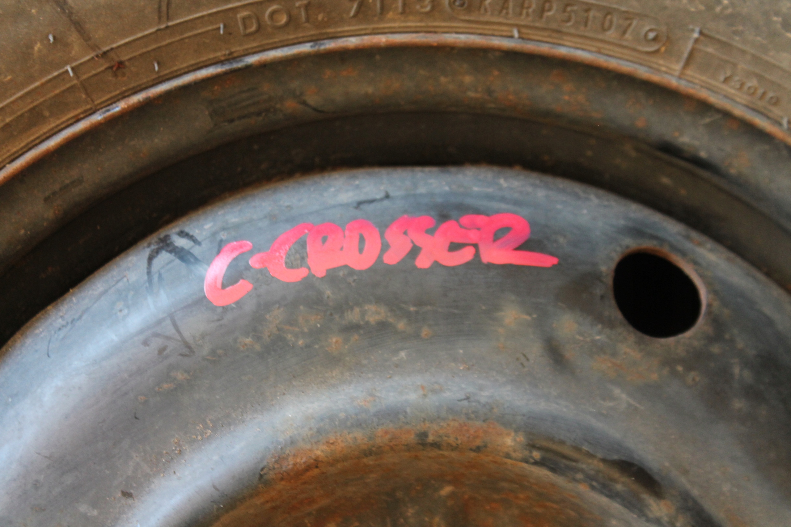 wheel ZAPAS 155/90 D16 C-CROSSER 4007 2.2 HDI 07