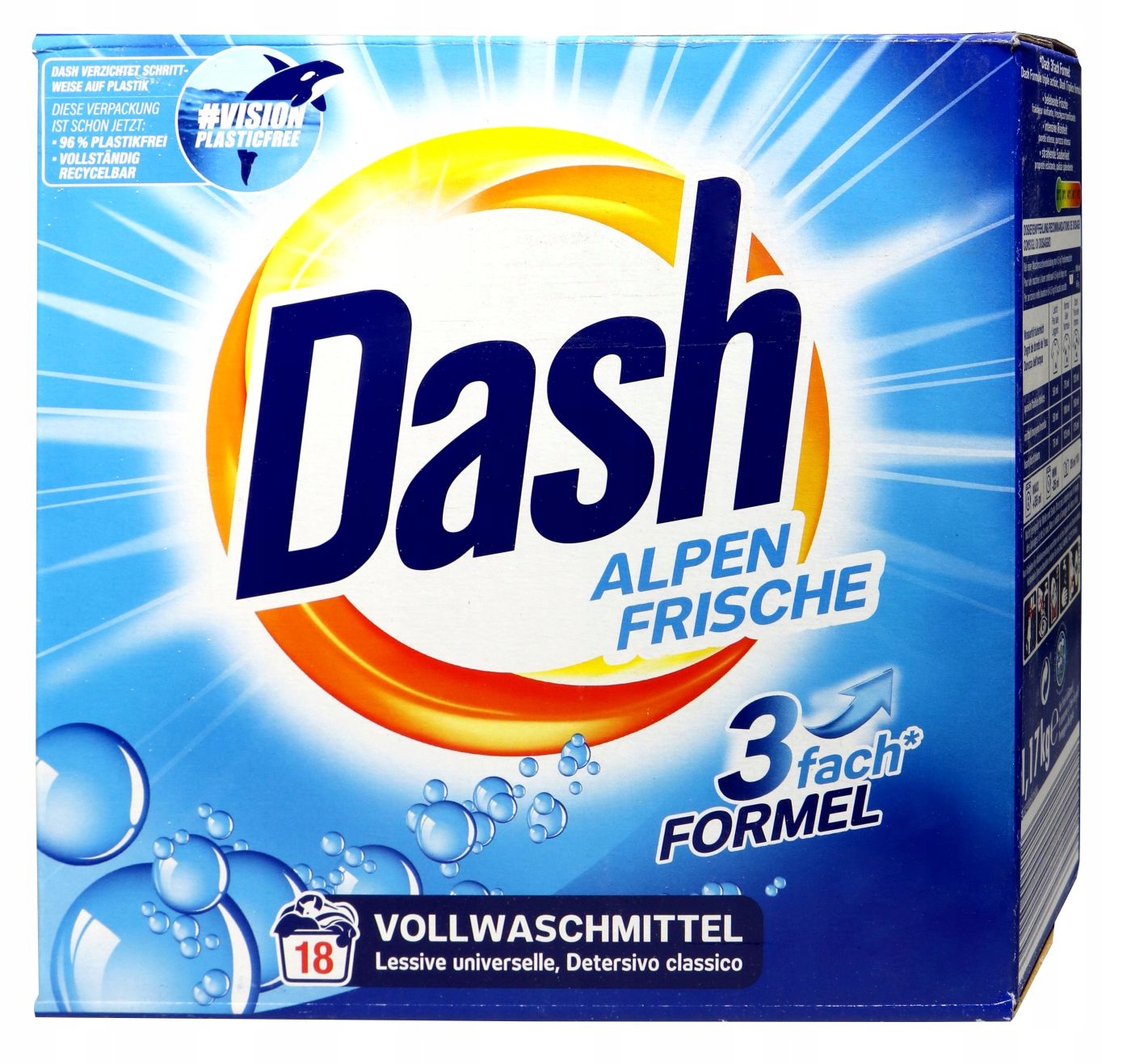 

Dash proszek do prania uniwersalny 18p 1,17kg