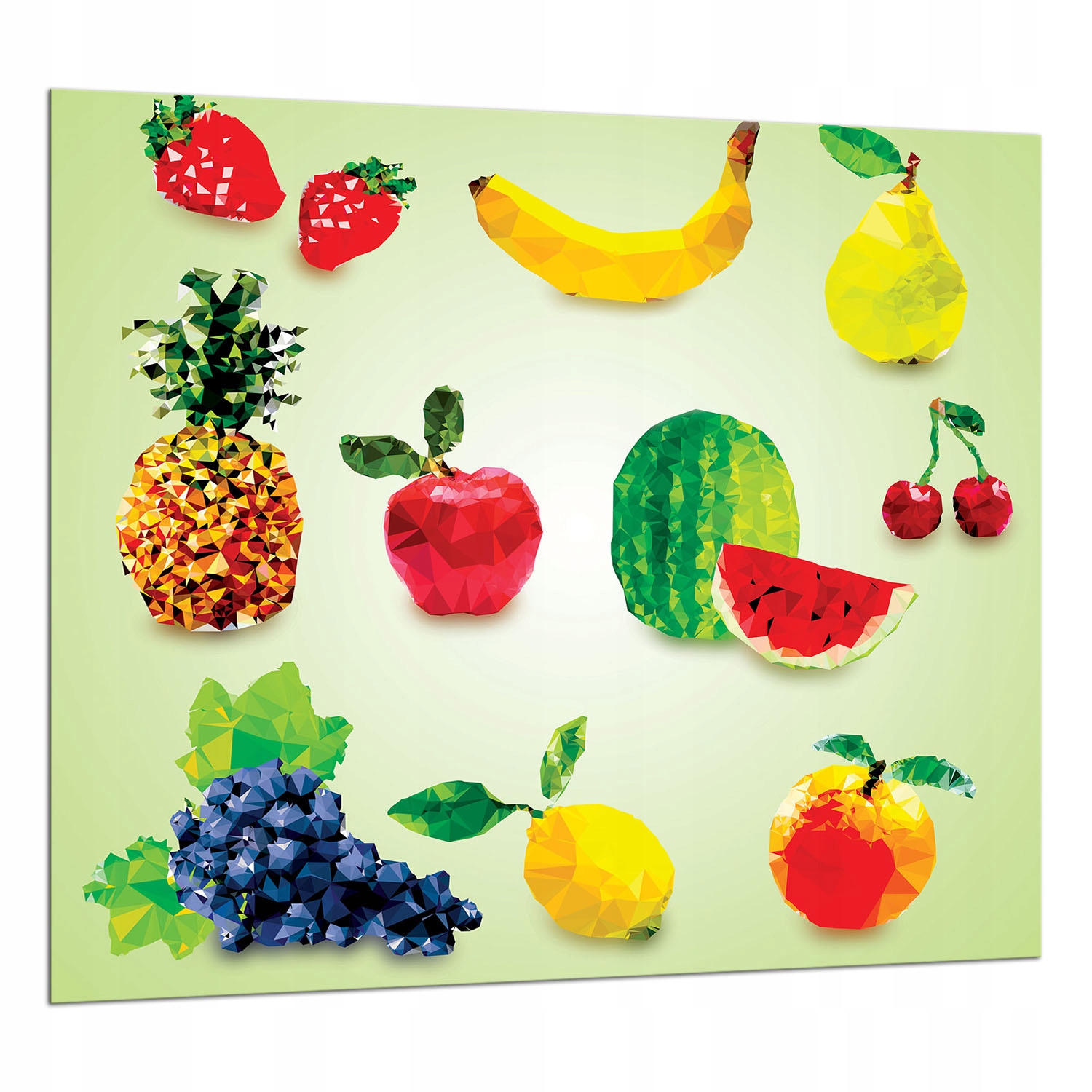 Skleněná Ochranná Deska 65x60 Ovoce