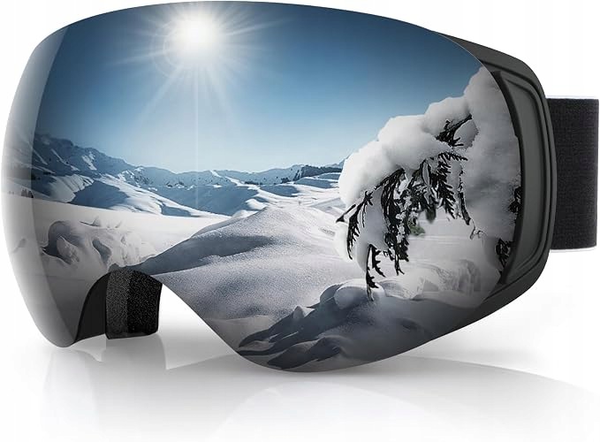 Gogle Narciarskie Snowboardowe Findway Ochrona Uv 400 Anti-fog Otggogle