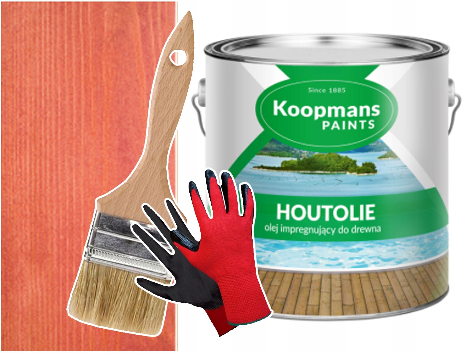 Koopmans Olej na terasu Houtolie Grusza 2,5 l