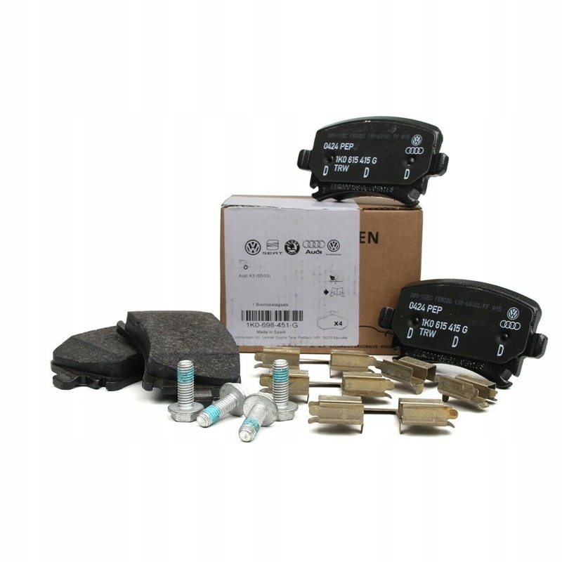 Volkswagen OE 1K0698451G KLOCKI HAMULCOWE