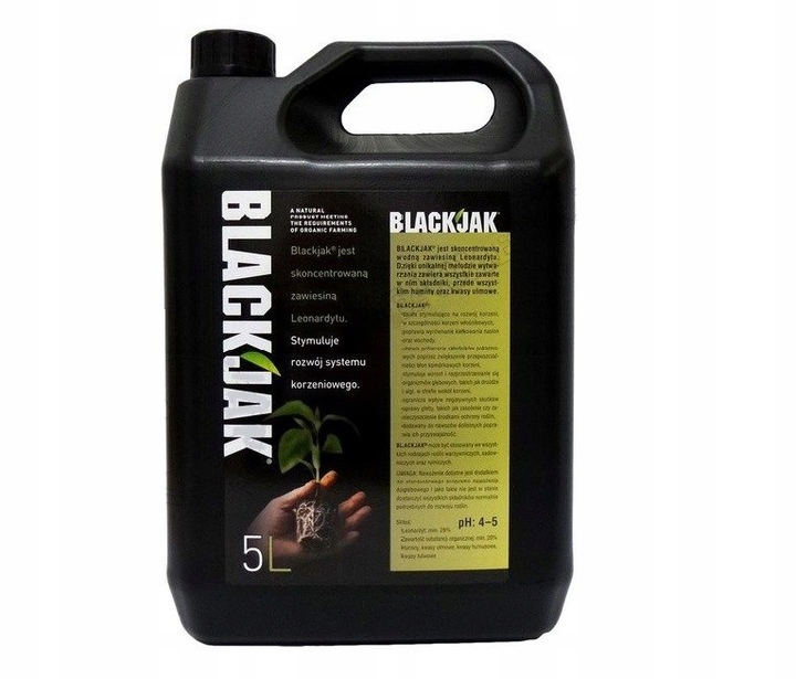 

Nawóz BlackJak 5L Ukorzeniacz Stymulator Korzenia