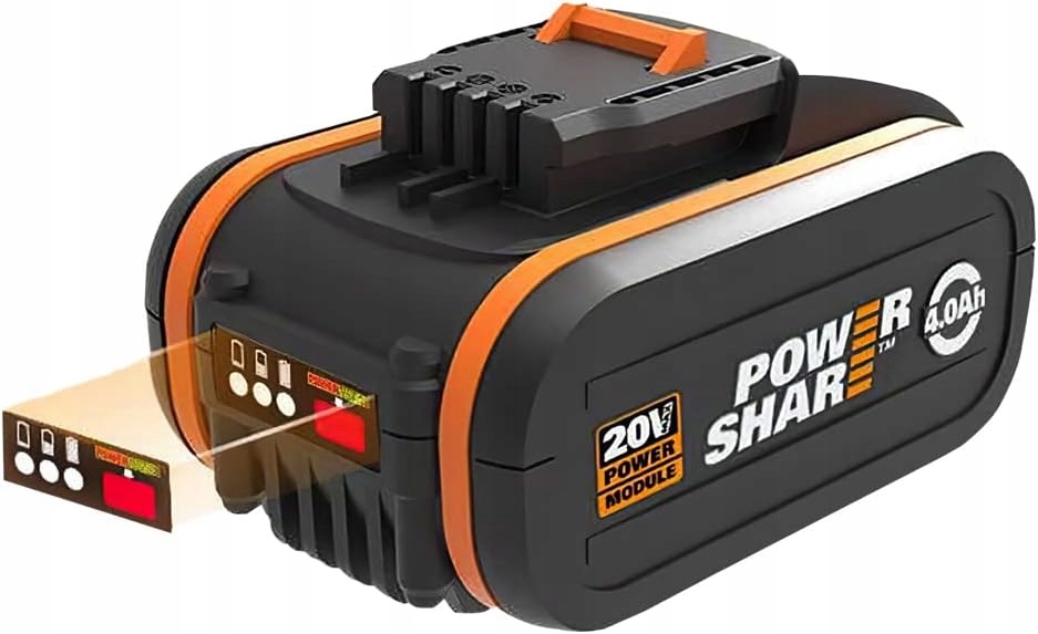 WORX Wa3553 Akumulator 20 V Możliwość Ponowne Marka Worx