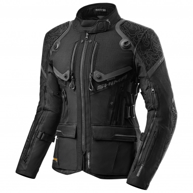 Motocyklová bunda Shima Tracker Lady Jkt Blk S