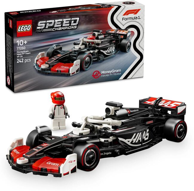Lego Lego Speed Champions 77250 Závodní auto MoneyGram Haas F1 Team VF-24