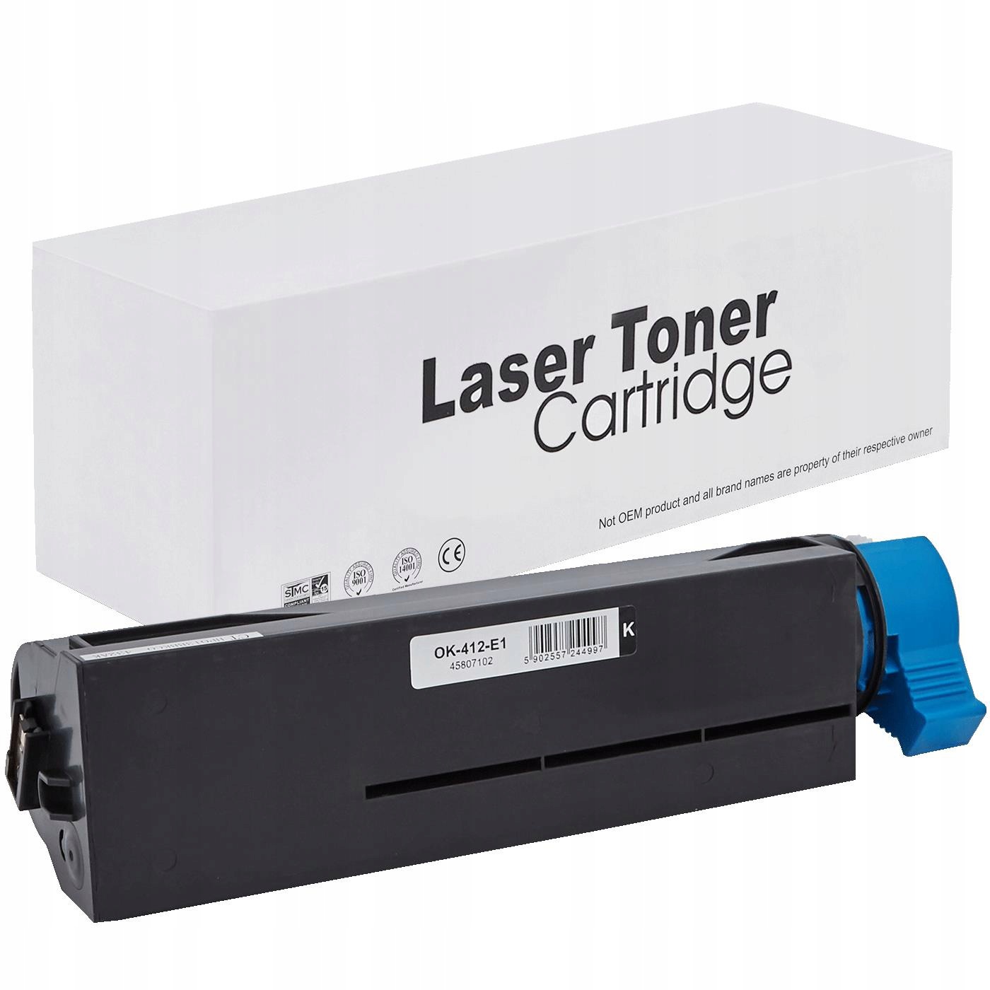 Toner OK-412 do Oki 45807102 B412 B432 B512 MB472 MB492 Czarny Black 3k