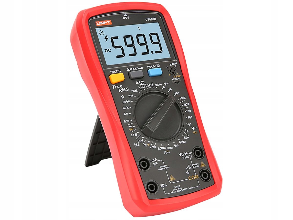Miernik uniwersalny multimetr UT890C NCV TrueRMS Model UT890C