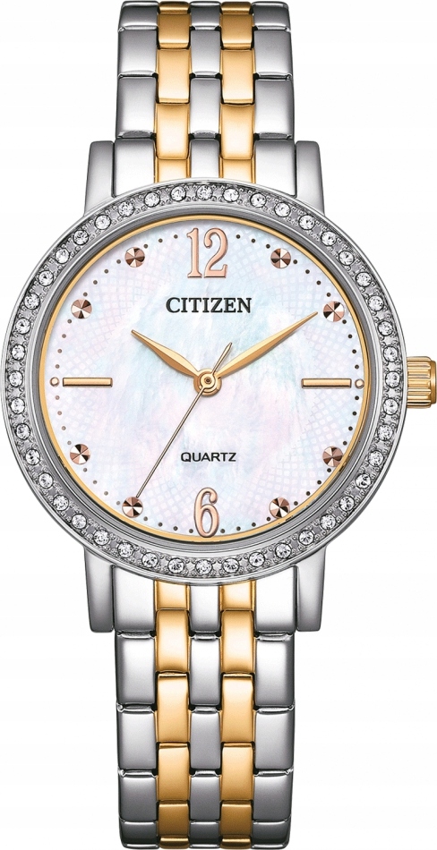 Dámské Hodinky Citizen EL3106-59D, zlaté, módní šperky