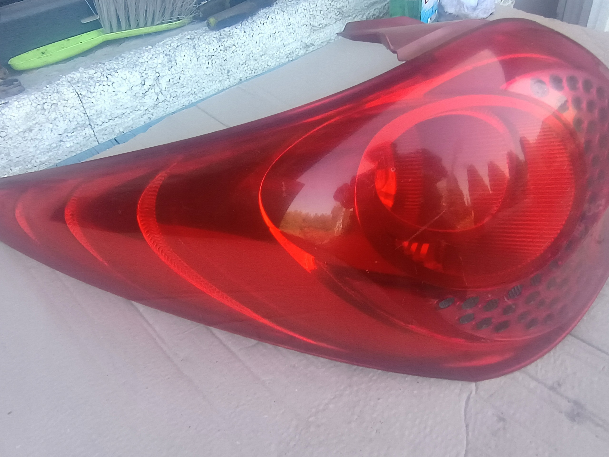 light rear part left PEUGEOT 207 KOMBI