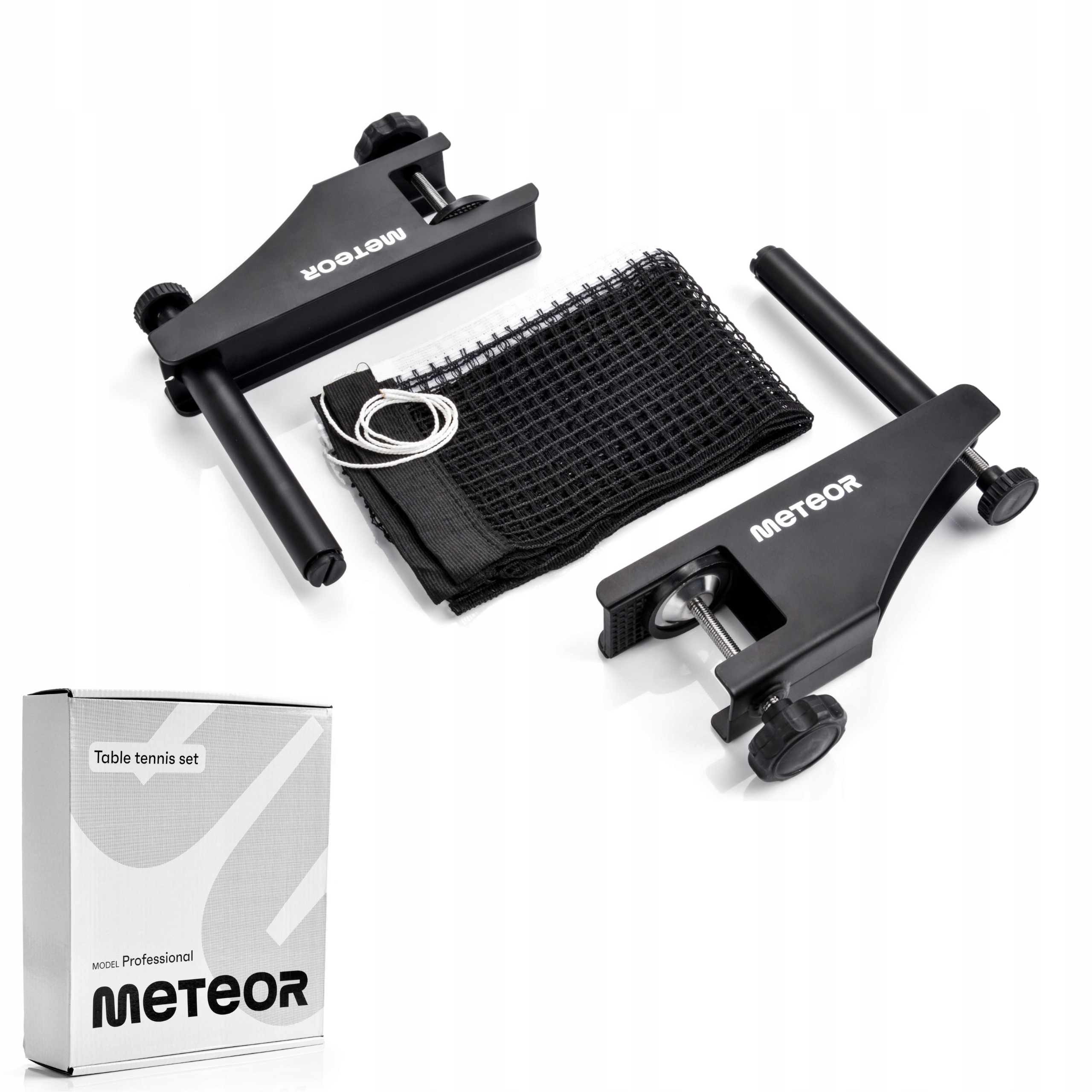 Držáky Síťka na stolní tenis Ping Pong Meteor Profesionální sada