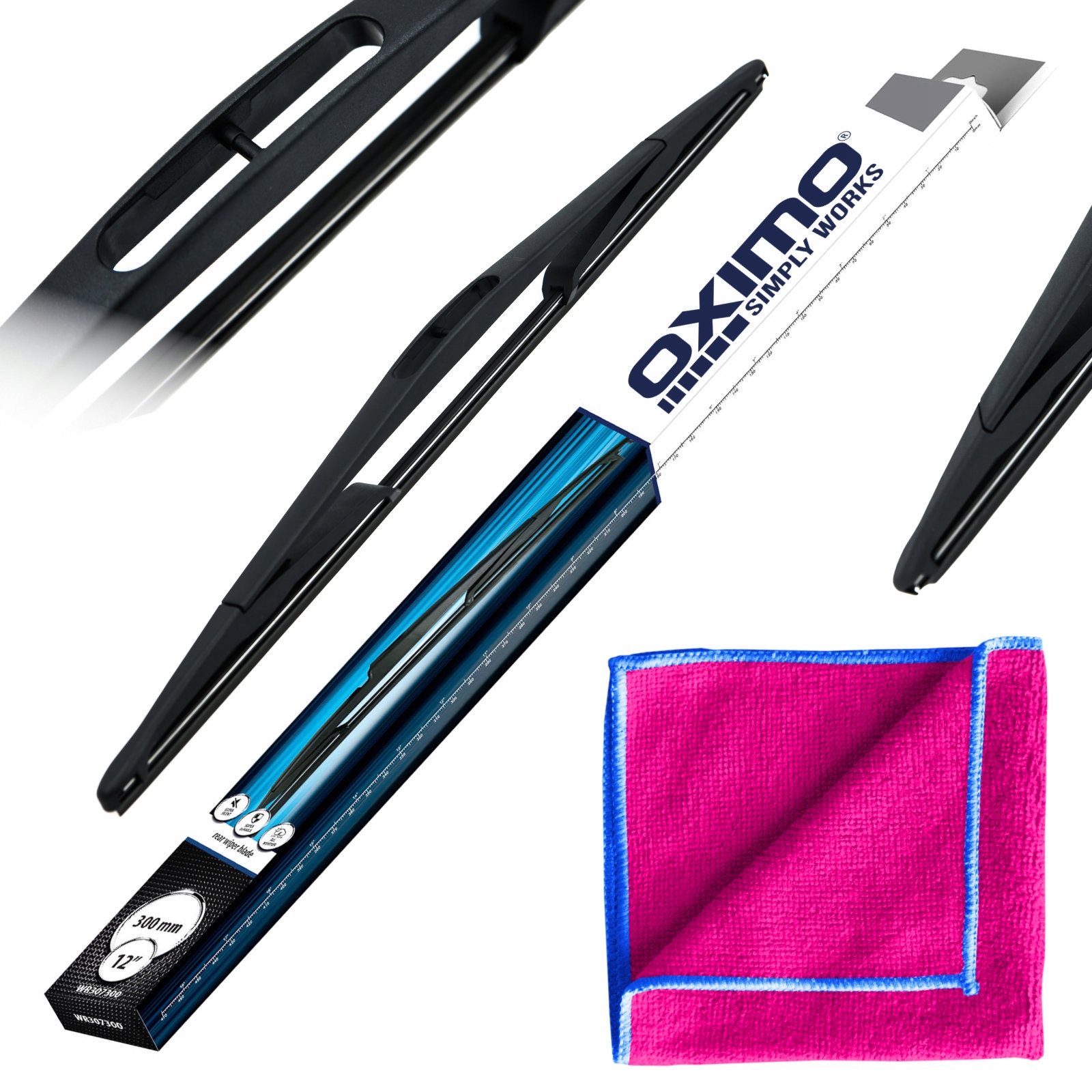 Wycieraczka Płaska Tył do Opel Meriva 1 I A 05.2003 05.2010 Van