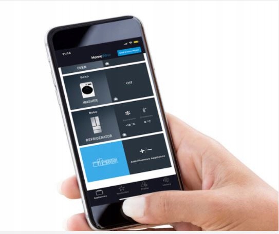 Pralko-suszarka BEKO 7/4kg 1200obr SLIM HOME Steam Sposób załadunku od frontu