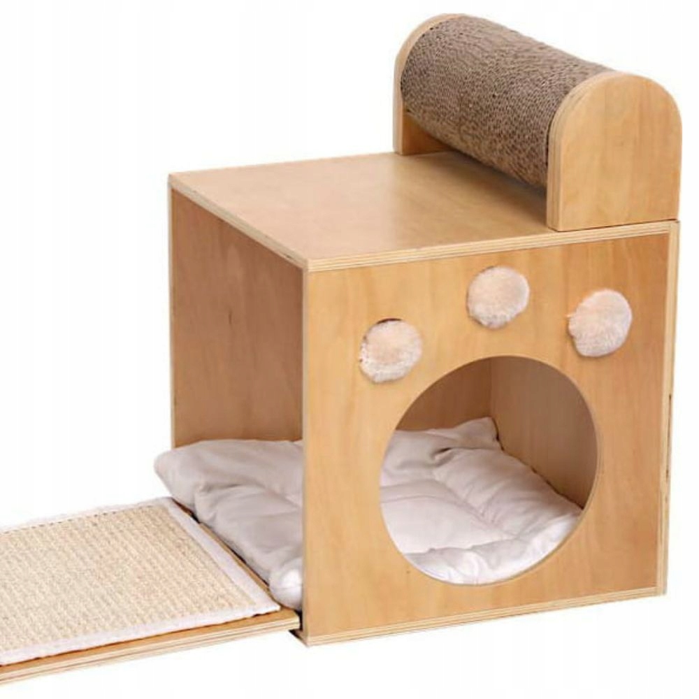 Škrabadlo pro kočky – Ferribiella Magic Box Cat Tree – 58 × 30 × 42 cm