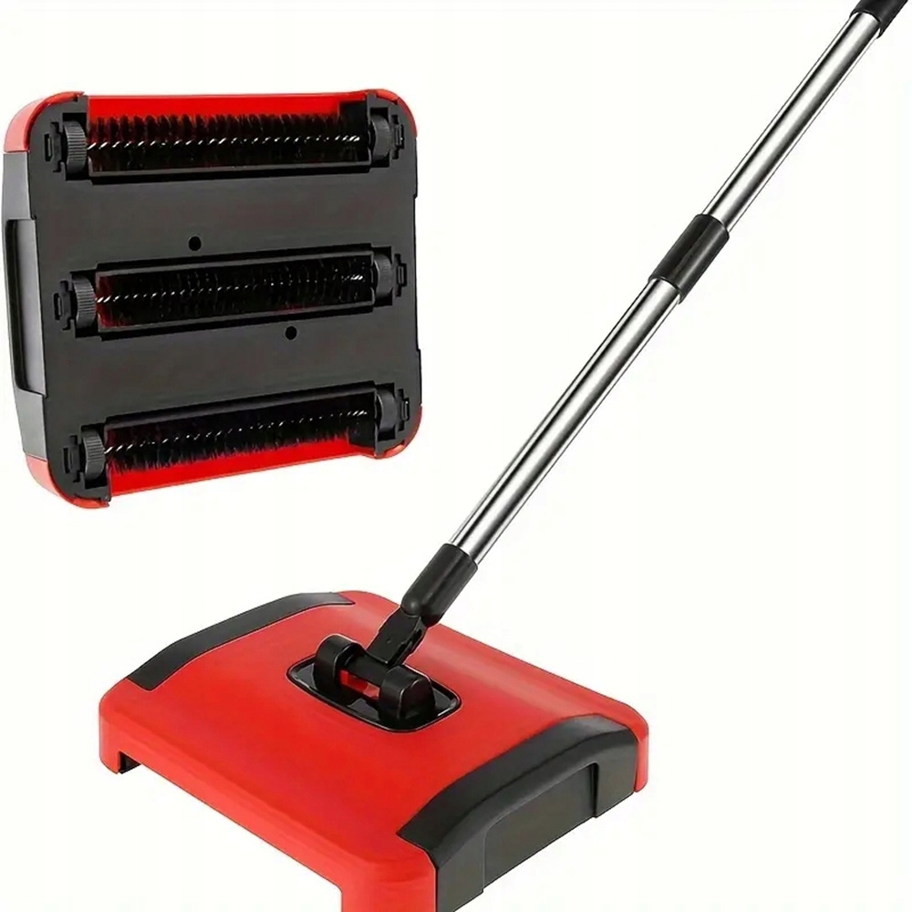 Lazy Sweeper Kartáč Na Koberce Multifunkční Vysavač Push